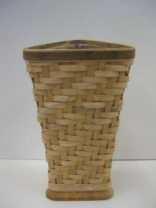 Longaberger Collectors Club CC Heartwood Jarrón Set Cesta NUEVO Retirado - Imagen 1 de 4