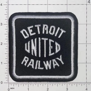 Detroit United Railway Patch Iron-On New A1281 - Picture 1 of 1