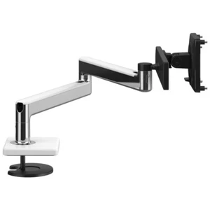 Humanscale M2.1 Single LCD Monitor White BOLT THROUGH Desk Mount VESA 100 - Picture 1 of 10