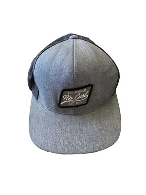 Gorra Rip Curl The Search Ajustable Talla Única Snapback Gris Adultos Usada en Excelente Condición Foto 1 de 4