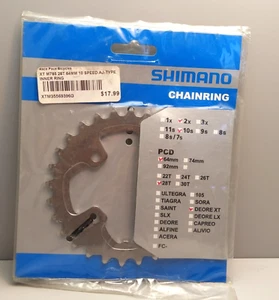 Shimano Deore XT FC-M785 MTB 28T Kettenblatt 64 mm BCD 2x10spd für 40-28T AJ-Typ - Bild 1 von 2