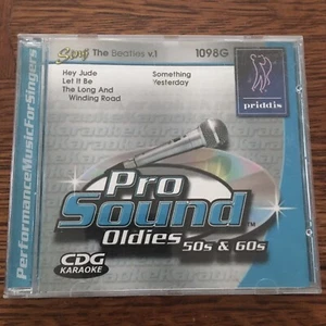Pro Sound Oldies 50s & 60s CD-G Karaoke Sing Like The Beatles Vol 1 - Picture 1 of 5
