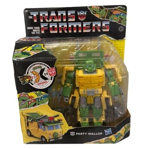 Transformers x Teenage Mutant Ninja Turtles PARTY WALLOP Hasbro 2024 TMNT NIB - Picture 1 of 5