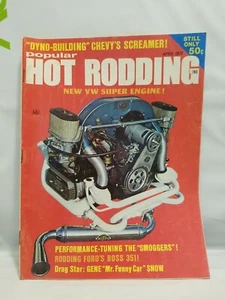 Popular Hot Rodding Magazine ~ April 1971 ~ New VW Super Engine ~ "Smoggers" - Bild 1 von 5