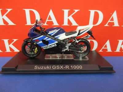 Die cast 1/24 Modellino Moto Suzuki GSX-R 1000 - Immagine 1 di 4