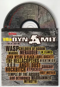 ✪ ROCK HARD DYNAMIT #16/1998 METAL-MAGAZIN BEILAGE CD-SAMPLER NEUW. TOP NM-VG+ - Bild 1 von 3