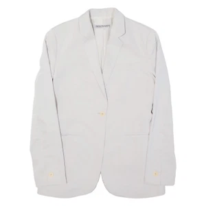 EMPORIO ARMANI Womens Blazer Jacket Beige S - Picture 1 of 6