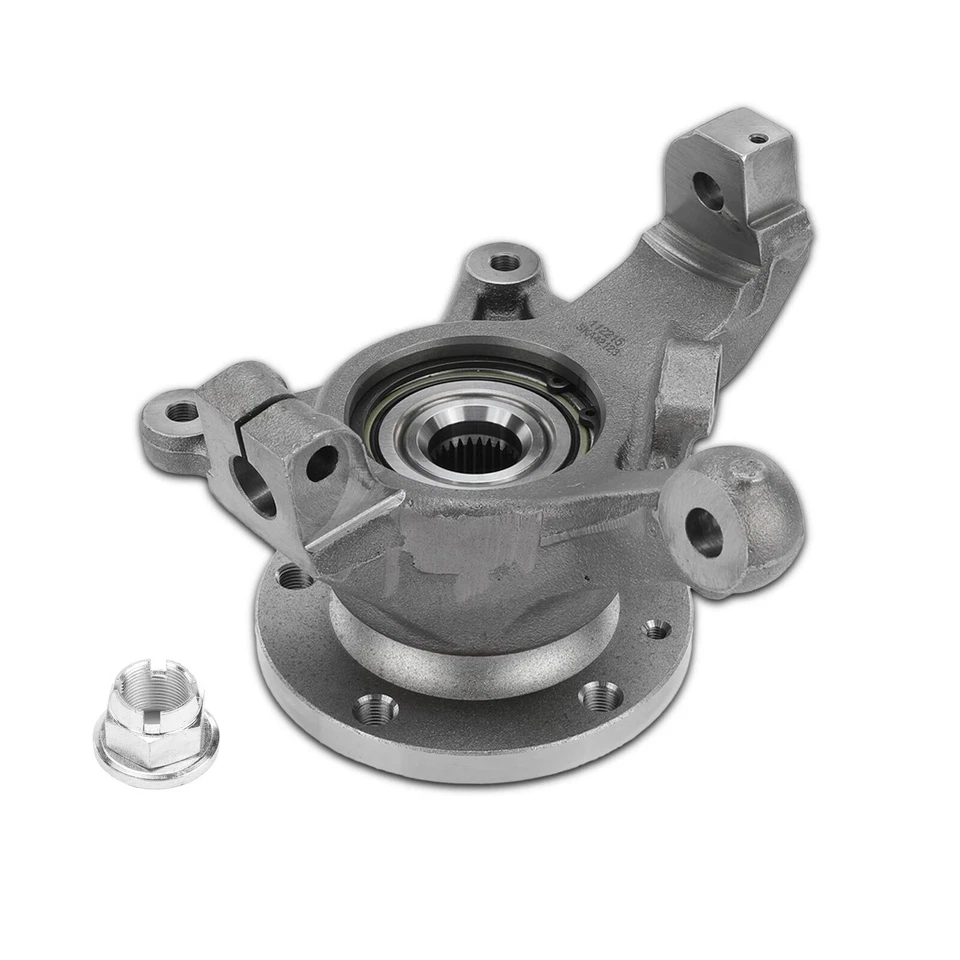 Fusée d'Essieu Roue Complet Avant Droit pour Renault Master 2 II JD 2.5L Opel - Photo 1/4