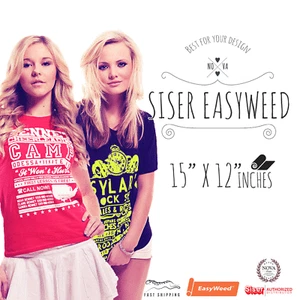 Vinilo de transferencia de calor Siser Easyweed 15" x 1 pie - ¡Más de 40 colores para elegir! - Imagen 1 de 1
