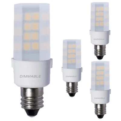 Diodesy 4PK LED T6 Mini Light Bulb, 4.5W, 40W, 2700K, 340LM, CRI80, 120V - Image 1 of 4