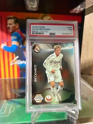 2006-07 Panini Megacracks MGK La Liga Mega Estrellas David Beckham #369 PSA 7 Foto 1 de 4
