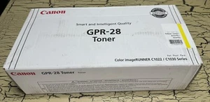 Original Canon GPR-28 Tonertinte Farbe gelb RUNNER C1022/C1030 Serie NEU versiegelt - Bild 1 von 7
