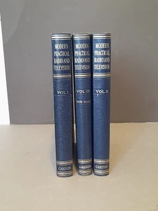 MODERN PRACTICAL RADIO & TELEVISION VOL 1, 2 & 3 - LINDARS RADIOS - Picture 1 of 5