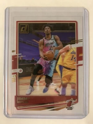 Panini Donruss Clearly Jimmy Butler 2021 acetato de oro Miami Heat Foto 1 de 2