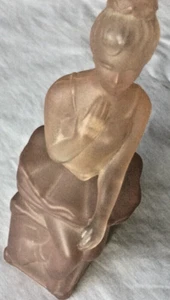 VINTAGE AVON PRIMA BALLERINA PINK FROST COLLECTIBLE PERFUME BOTTLE - Picture 1 of 9