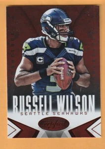 Russell Wilson Seattle Seahawks 2014 Certified Camo Red #85 Wisconsin 11E - Picture 1 of 2