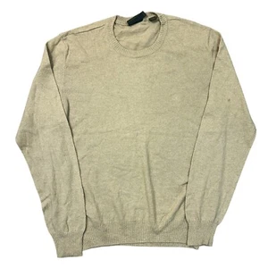 Timberland Knit Jumper Wool Blend 90s Retro Sweater Beige Mens XL - Picture 1 of 7