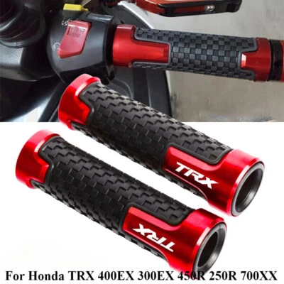 For Honda TRX 400EX 300EX 450R 250R 700XX Red motorcycle Grips Handle Handlebar Foto 1 de 4