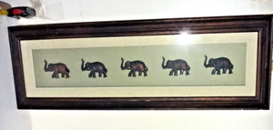 Imagen de caja de sombras con marco de elefante de colección 5 ~9H x 27L x 11/4"D - Imagen 1 de 14