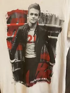 T-shirt media Hunter Hayes Summer Tour 2015 American Red Cross bianca per adulti - Foto 1 di 4