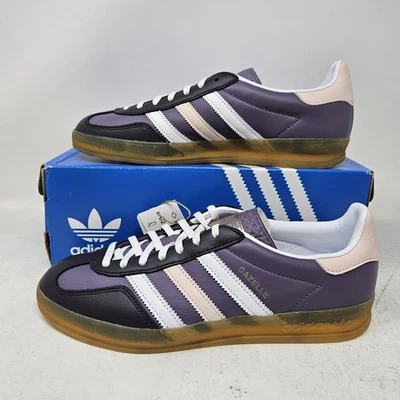 Women's Adidas Originals Gazelle Indoor Purple Casual Shoes / IE2956 / Size 11 - Image 1 of 4