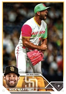 Nick Martinez P Padres Topps Baseball Card #US10 2023 - Picture 1 of 2