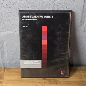 Adobe Creative Suite 4 CS4 Design Premium Mac OS Student Version WITH Serial # - Picture 1 of 12