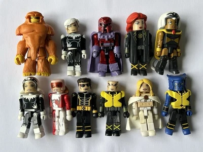 Marvel Minimates Lot Of 11 X Men Alpha Flight Jean Grey Cyclops Magneto Storm - Image 1 of 3
