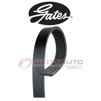 Gates Serpentine Belt for 1998-2006 Volkswagen Beetle 1.9L L4 - Accessory ef Foto 1 de 4