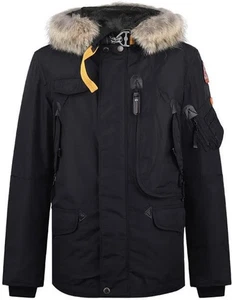 NEW PARAJUMPERS MEN'S RIGHT HAND JACKET DOWN INSULATED 700 FILL PARKA PHANTOM - Picture 1 of 11