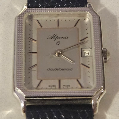 Vintage Women's ALPINA "Claude Bernard" Swiss Made TANK 1970 "Form Watch" Watch - Image 1 of 4