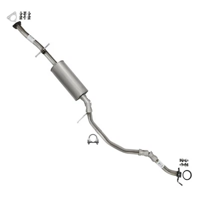 Stainless Steel Exhaust Muffler Assembly fits: 2007-2012 Acura RDX 2.3L - Image 1 of 4