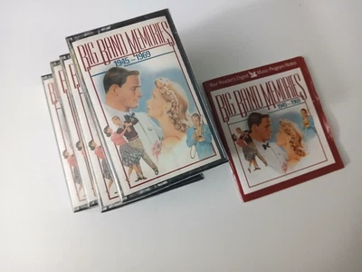 BIG BAND MEMORIES:  1945-1969   4 Cassette Tape Set  "BRAND NEW, SEALED" - Image 1 of 2