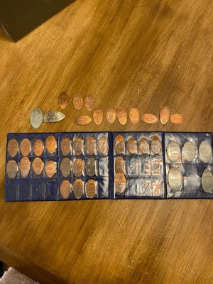 Walt Disney World Penny Press Collection Book Theme Parks Souvenirs lots  - Image 1 of 4