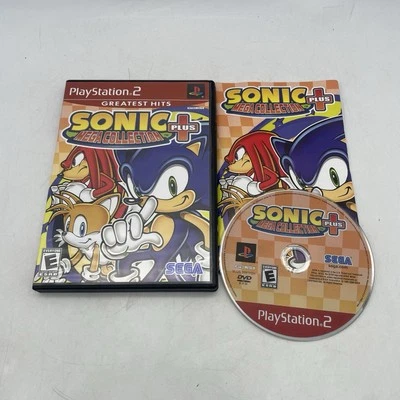 Sonic Mega Collection Plus (PS2) PlayStation 2 - Completo CIB con Manual Probado Foto 1 de 4