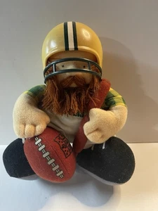Vintage 1983 Green Bay Packers NFL Huddles Team Maskottchen Plüsch Football - Bild 1 von 17