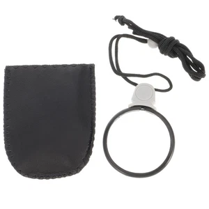  Collana Lente di Ingrandimento da Appendere Lente Monocolo Moneta Lente di Ingrandimento Plastica - Foto 1 di 12