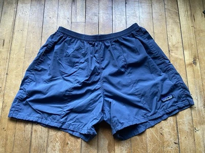 Bolsa masculina vintage 2002 Patagonia azul média náilon natação viagem caminhada - Imagem 1 de 4