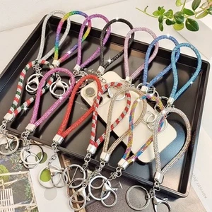Bling Bling Diamond Crystal Anti-lost Rope Phone Accessories - Photo 1 sur 18