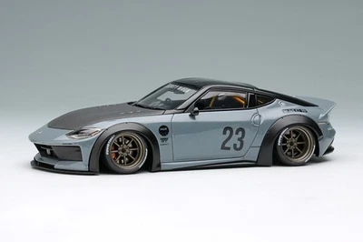 Make Up EIDOLON LB023C 1/43 Nissan Z RZ34 Pearl White LB Nation 8-Spoke Wheels - Image 1 of 4