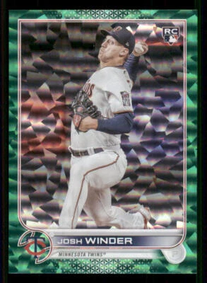 2022 Topps Update Green Foil #US6 Josh Winder /499 - Image 1 of 2