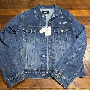 Giacca di jeans denim camionista We11Done 1506 - Foto 1 di 12