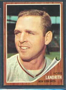 1962 Topps #279: HOBIE LANDRITH New York Mets ~ NM - Picture 1 of 2