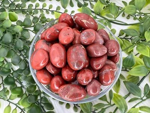 Red Jasper Tumble Stone - Tumbled Red Jasper - Premium Red Jasper Tumbled Stone - Picture 1 of 10