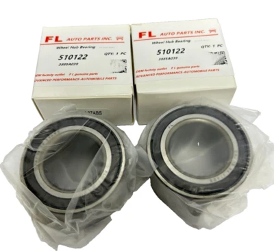 Par de cojinetes de cubo de rueda delantera para Dodge Attitude 2016-2018 tracción delantera 510122 Foto 1 de 4