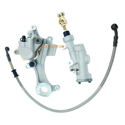 Rear Brake Caliper Master Cylinder & Hose Assembly for Yamaha WR250F 2003 2004 - Image 1 of 2