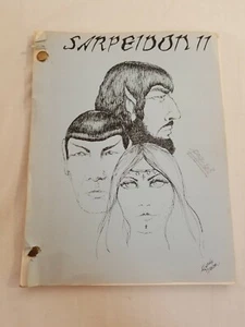 Star Trek TOS Fanzine "The Sarpeidon 2" II Gen ADULT HET - Owned by Author Note! - Picture 1 of 5