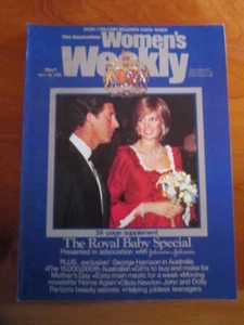 MAGAZINE THE AUSTRALIAN WOMEN'S WEEKLY APRIL 1982  GREAT  ** MUST SEE - Picture 1 of 2