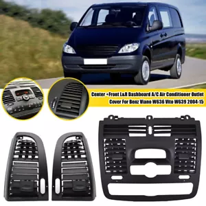 3stk Vorne L&R AC Armaturenbrett Mitte Armaturenbrett für Benz Vito Viano W636 - Bild 1 von 9
