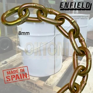 Cadena de alta resistencia de seguridad endurecida Enfield 8 mm ⌀ 30 metros de longitud - Imagen 1 de 5
